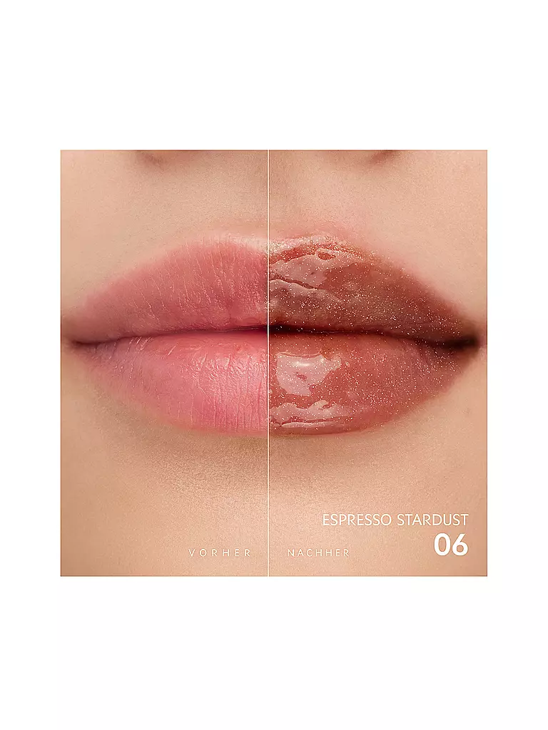 YVES SAINT LAURENT | Loveshine Plumping Lip Oil Gloss (6 Espresso Stardust) | 