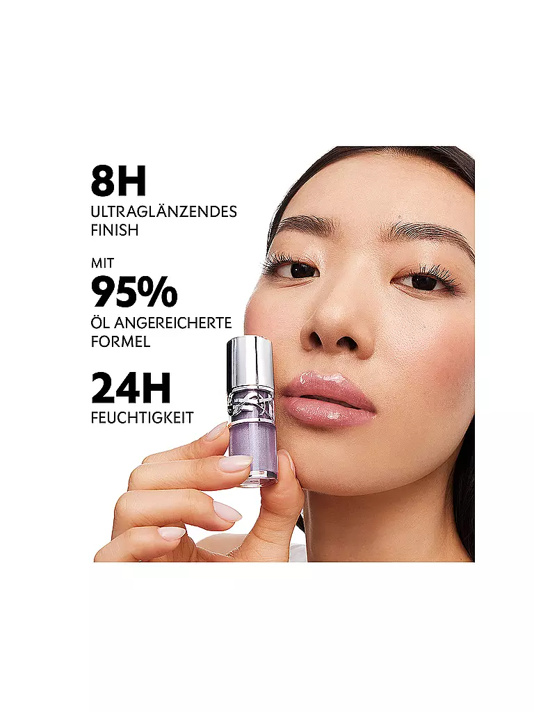 YVES SAINT LAURENT | Loveshine Plumping Lip Oil Gloss (8 Purple Dream) | 