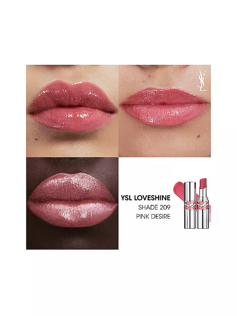 YVES SAINT LAURENT | Loveshine Rouge à Lèvres (209 Bling Pink) | 