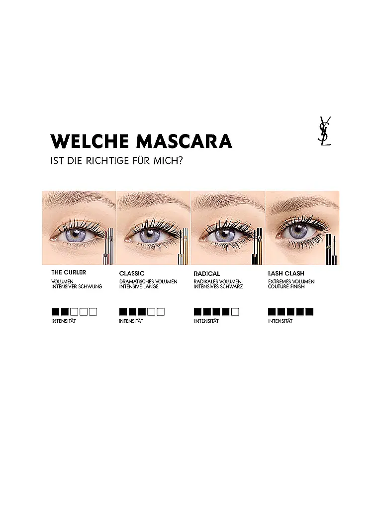 YVES SAINT LAURENT | Mascara Volume Extrême Lash Clash (05 Sassy Burgundy) | beere