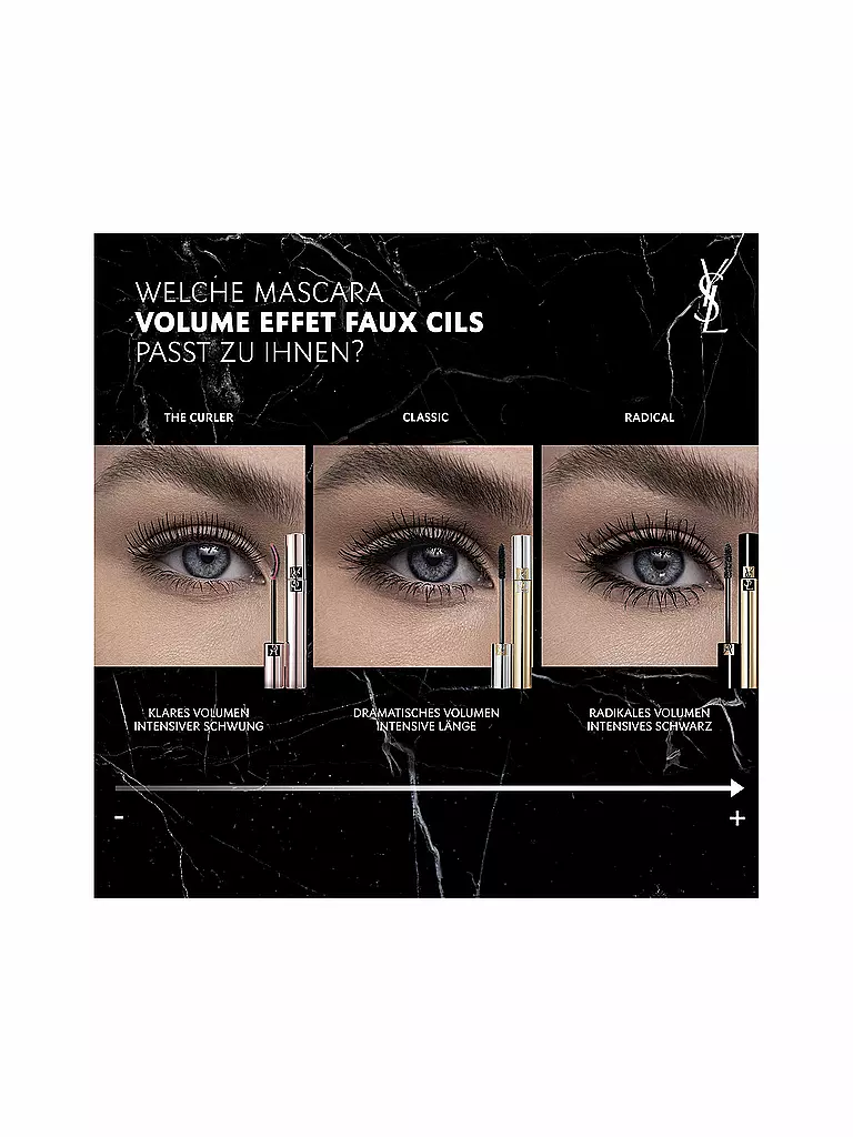 YVES SAINT LAURENT | Mascara Yolume Effet Faux ( 01 Black ) | 