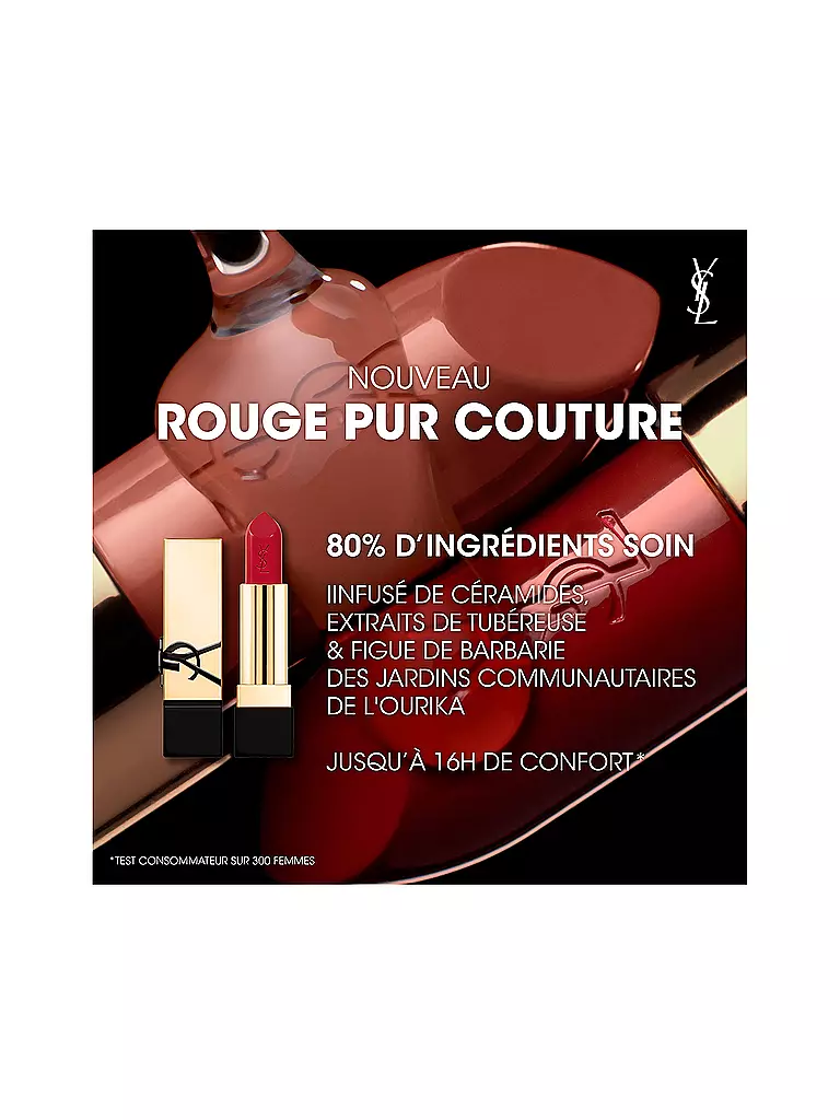 YVES SAINT LAURENT | Rouge à lèvres - Recharge Rouge Pur Couture (RM) | dunkelrot