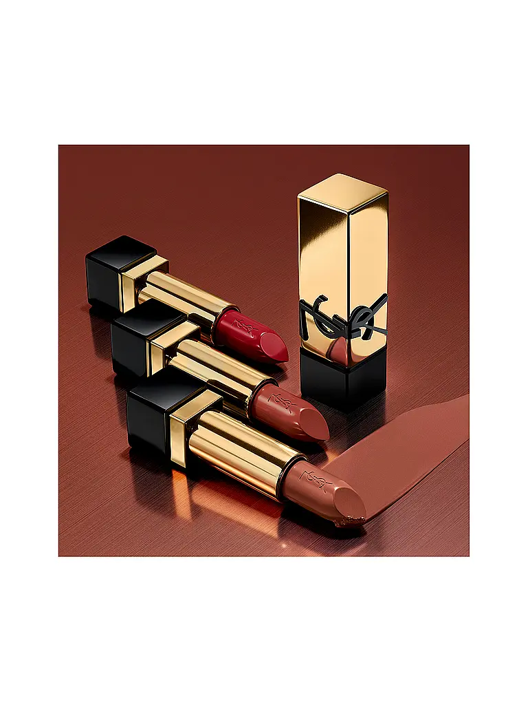 YVES SAINT LAURENT | Rouge à lèvres - Rouge Pur Couture (08 Bitten Brown) | Rouge foncé