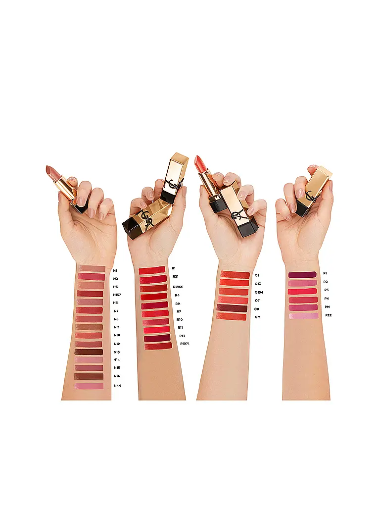 YVES SAINT LAURENT | Rouge à lèvres - Rouge Pur Couture (08 Bitten Brown) | Rouge foncé