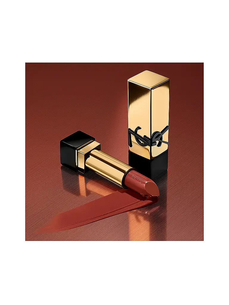 YVES SAINT LAURENT | Rouge à lèvres - Rouge Pur Couture (08 Bitten Brown) | Rouge foncé