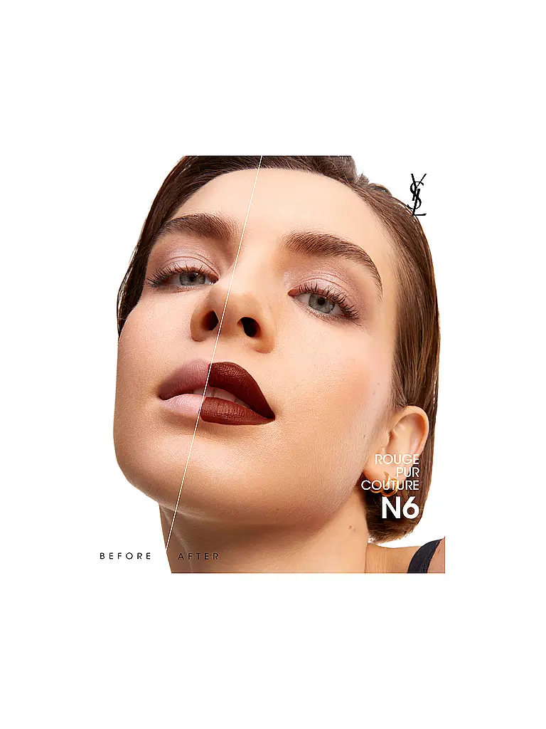 YVES SAINT LAURENT | Rouge à lèvres - Rouge Pur Couture (N° N6 - Unshy Cacao) | 