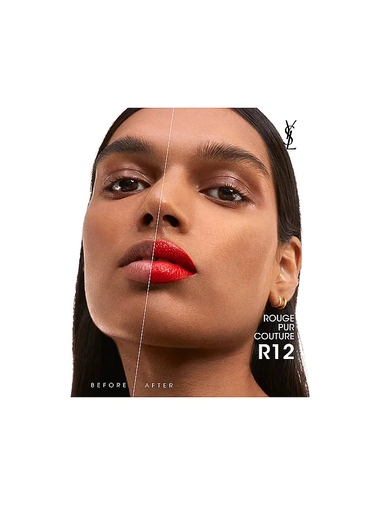 YVES SAINT LAURENT | Rouge à lèvres - Rouge Pur Couture (N° R12 - Rouge Féminin) | 