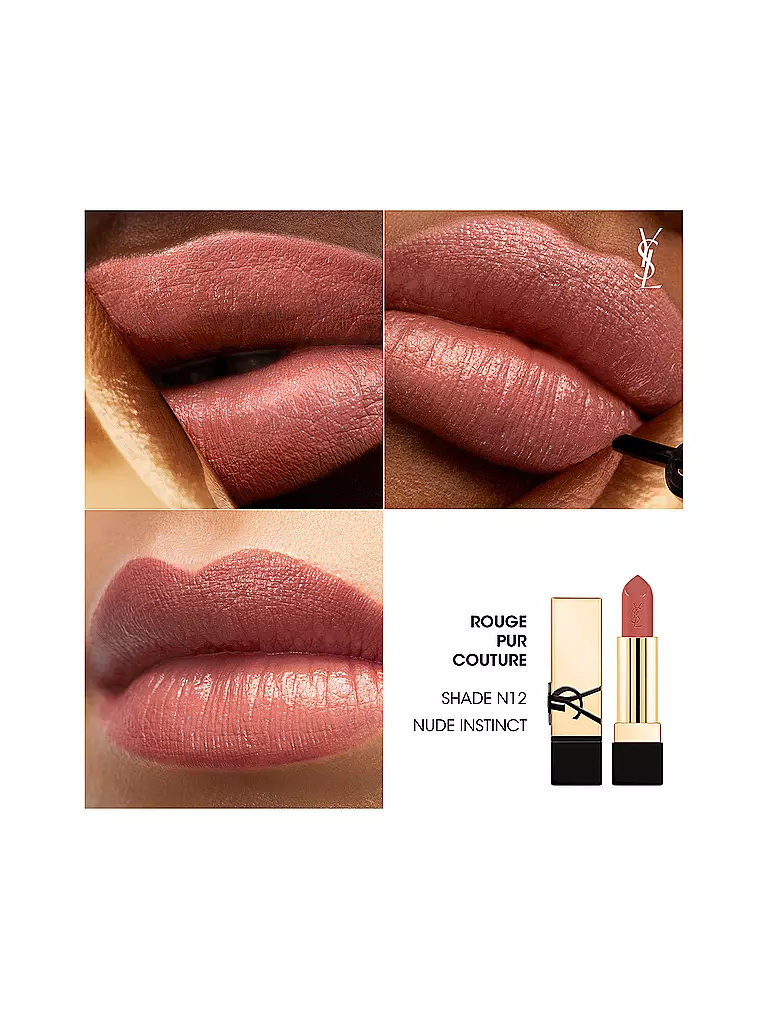 YVES SAINT LAURENT | Rouge à lèvres - Rouge Pur Couture (N12) | koralle