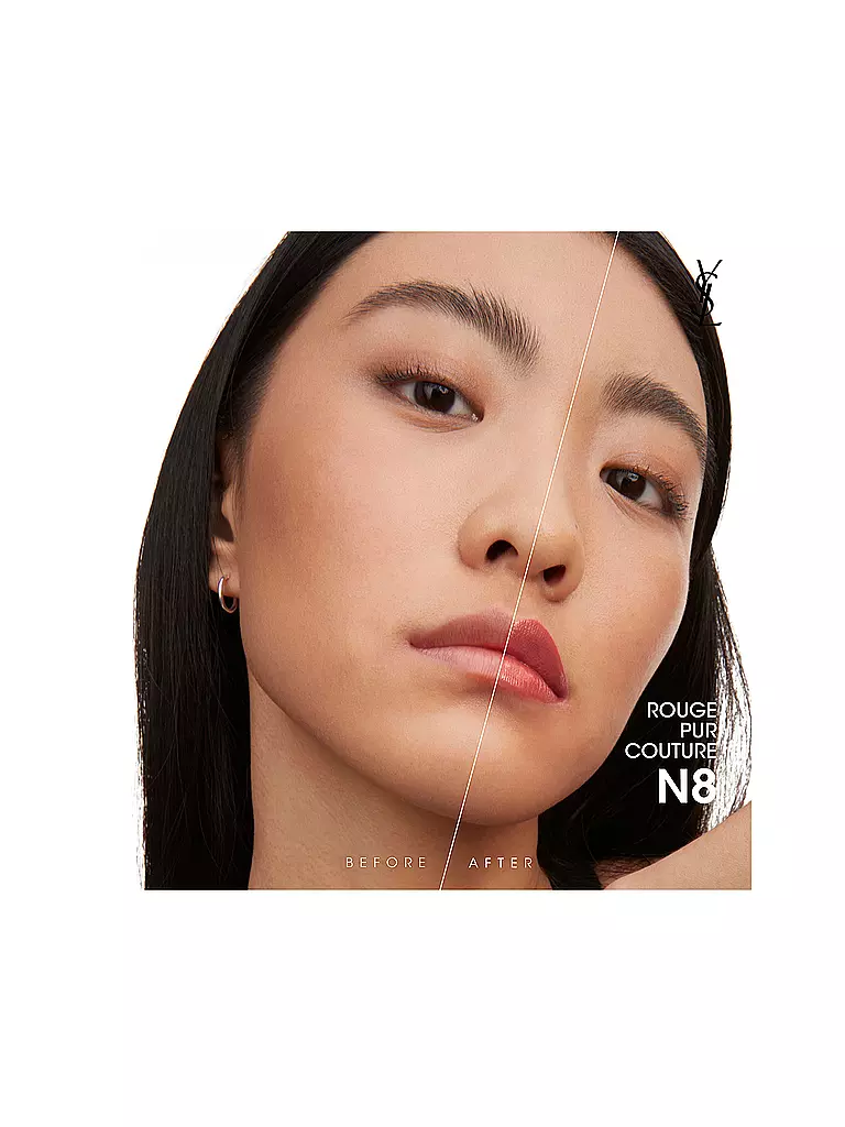YVES SAINT LAURENT | Rouge à lèvres - Rouge Pur Couture (N8) | rosa