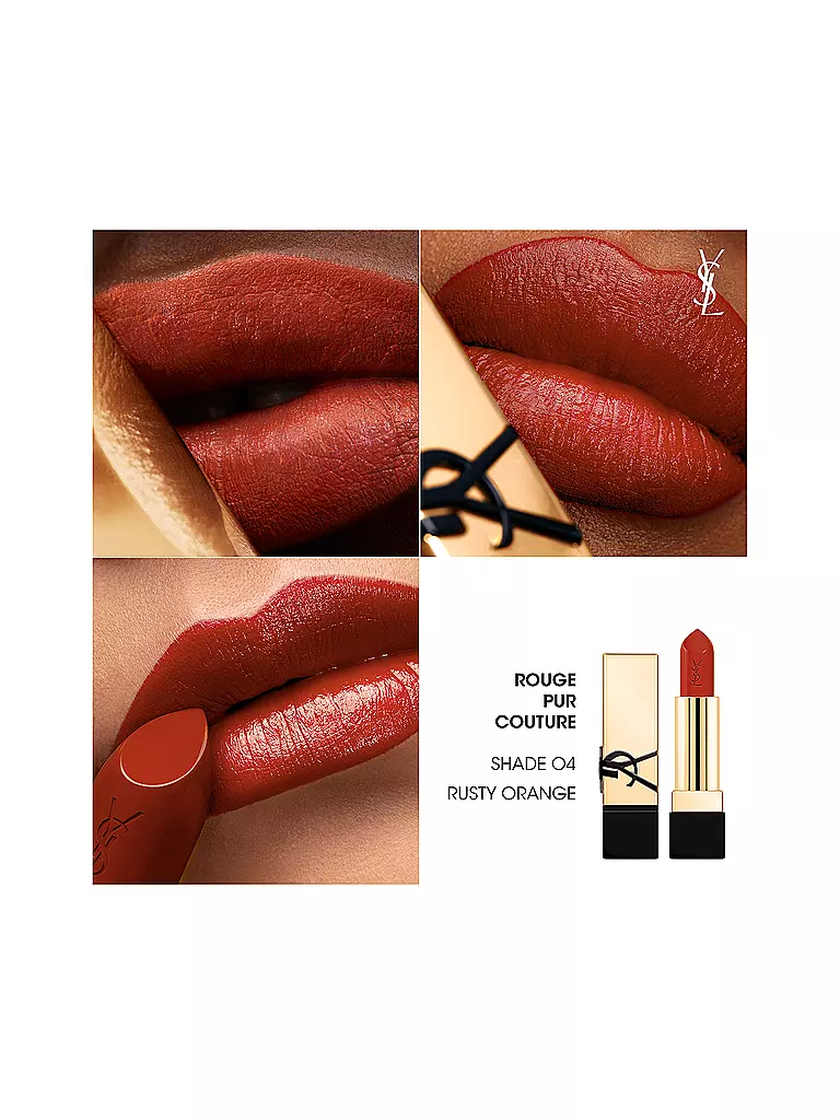 YVES SAINT LAURENT | Rouge à lèvres - Rouge Pur Couture (O4) | dunkelrot