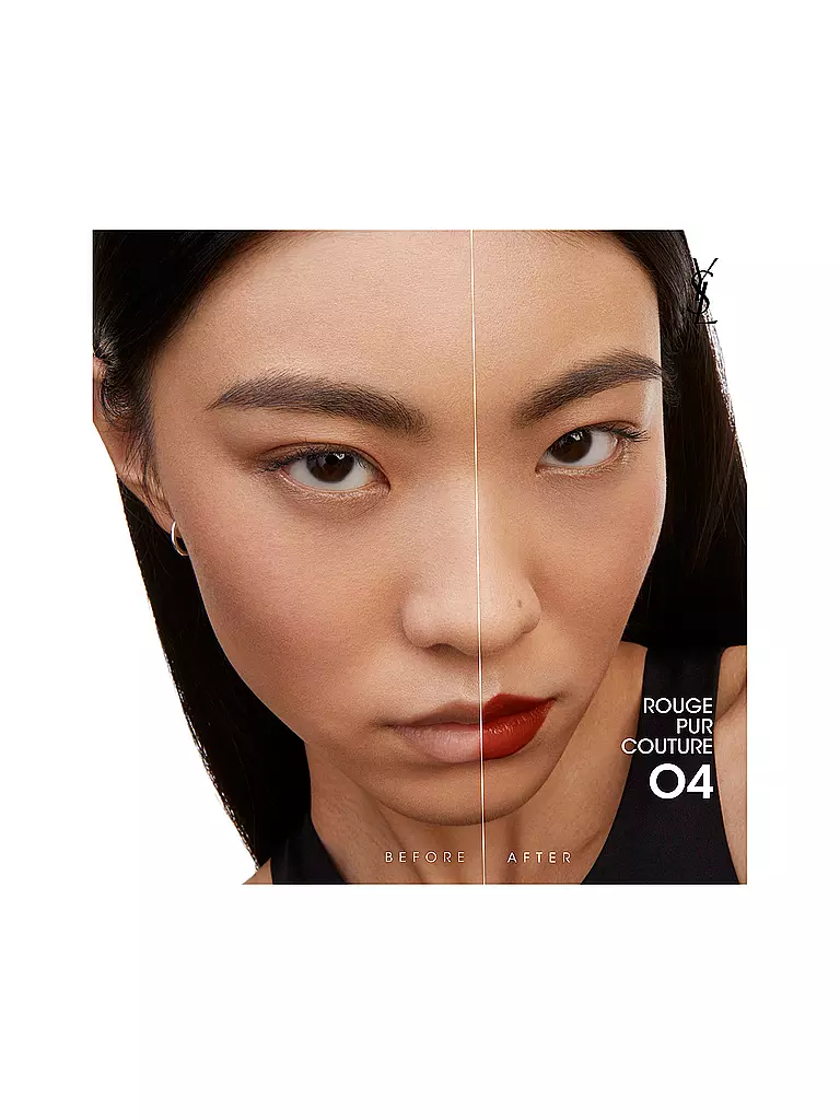 YVES SAINT LAURENT | Rouge à lèvres - Rouge Pur Couture (O4) | dunkelrot