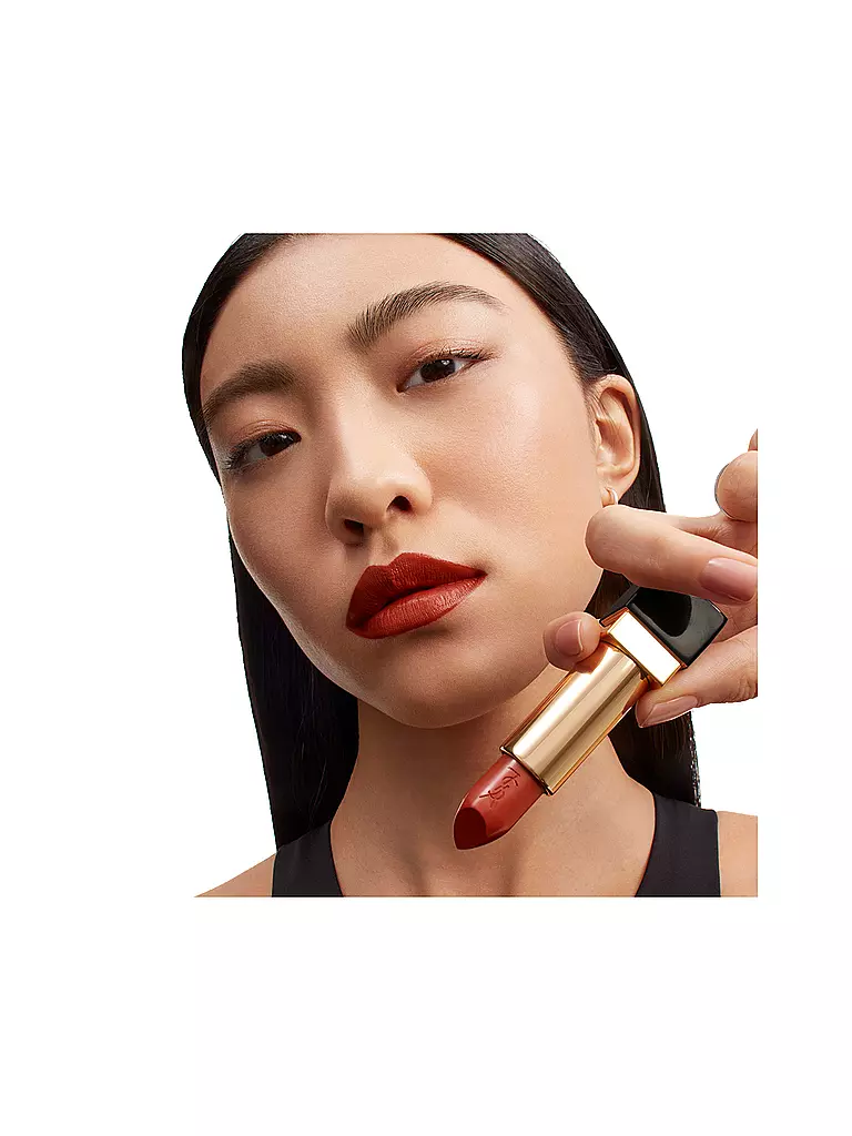 YVES SAINT LAURENT | Rouge à lèvres - Rouge Pur Couture (O4) | dunkelrot