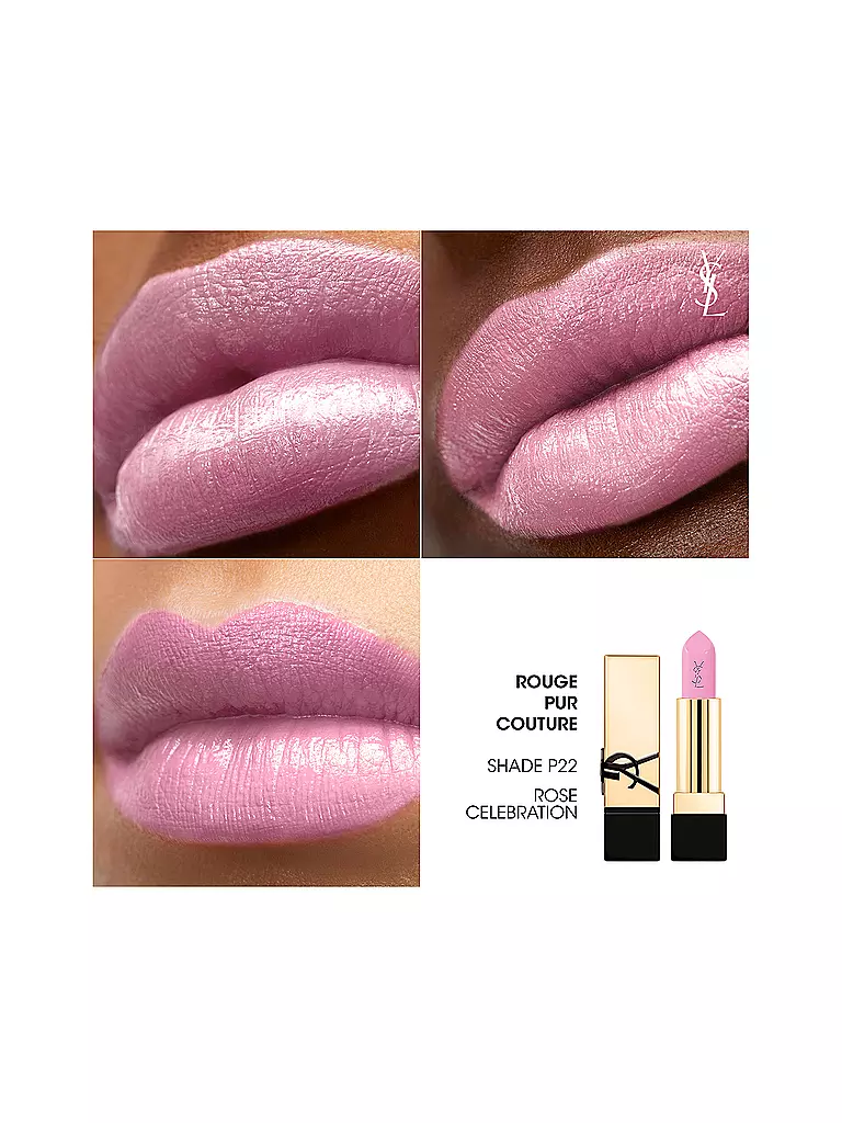YVES SAINT LAURENT | Rouge à lèvres - Rouge Pur Couture (P22) | rosa