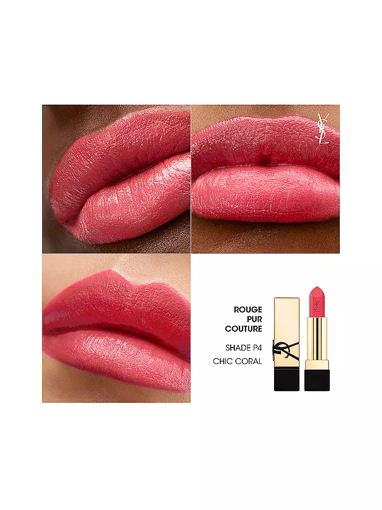 YVES SAINT LAURENT | Rouge à lèvres - Rouge Pur Couture (P4) | koralle