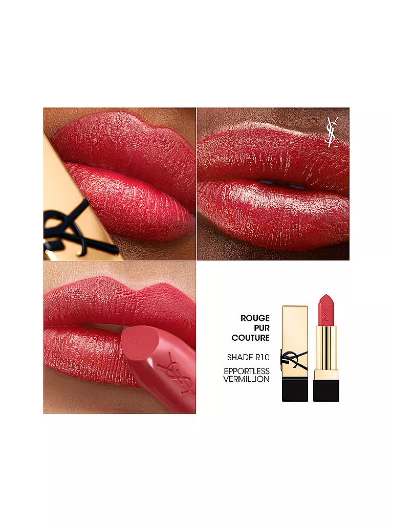 YVES SAINT LAURENT | Rouge à lèvres - Rouge Pur Couture (R10) | rot