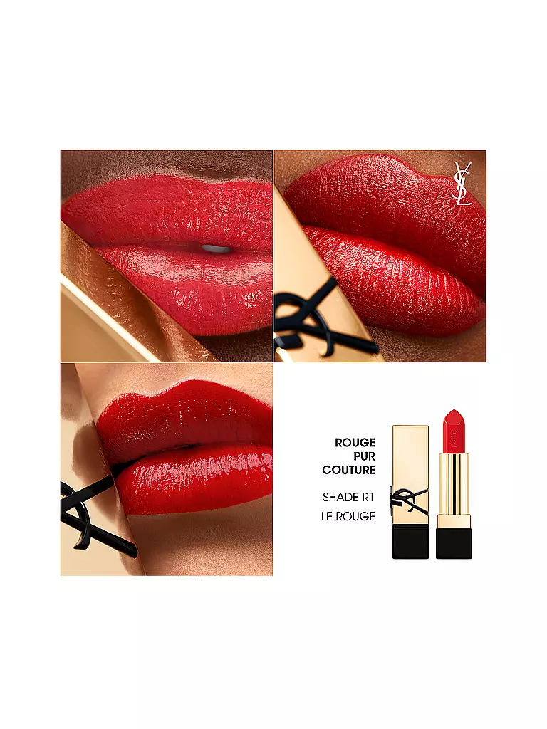 YVES SAINT LAURENT | Rouge à lèvres - Rouge Pur Couture (R1966) | rot