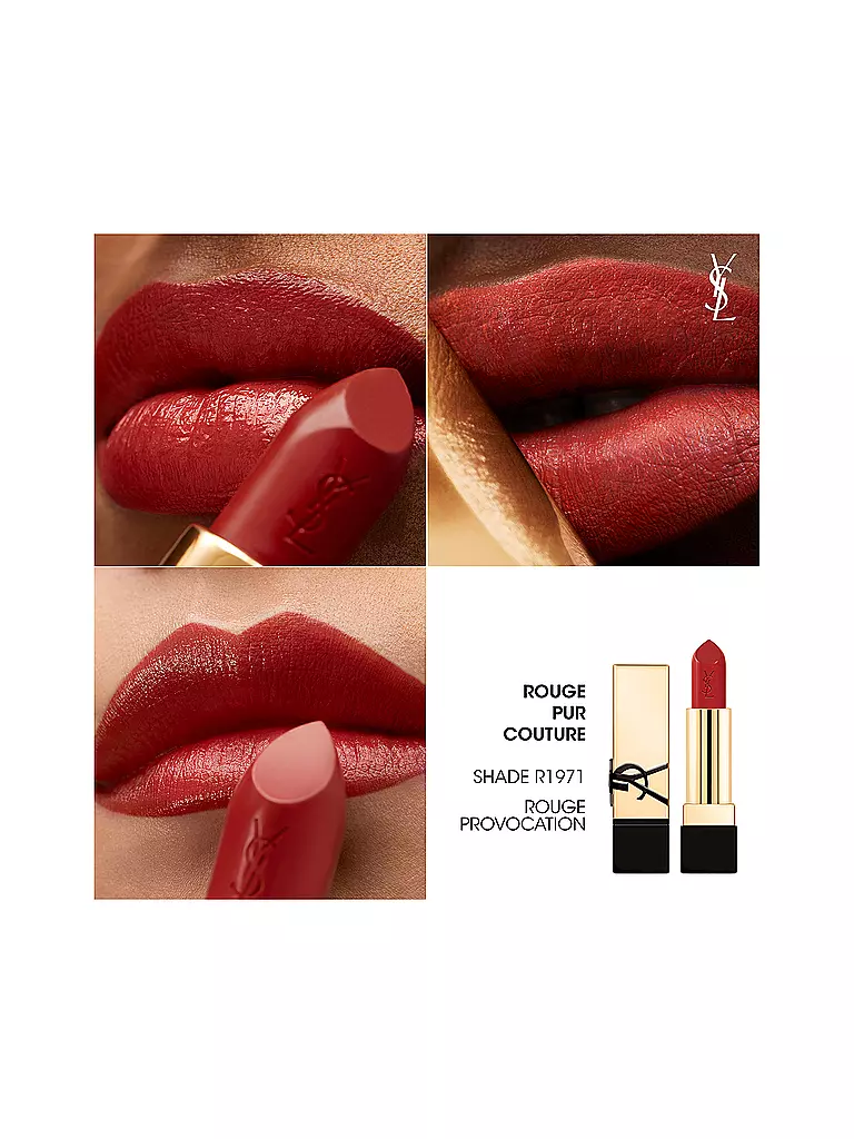 YVES SAINT LAURENT | Rouge à lèvres - Rouge Pur Couture (R1971) | dunkelrot