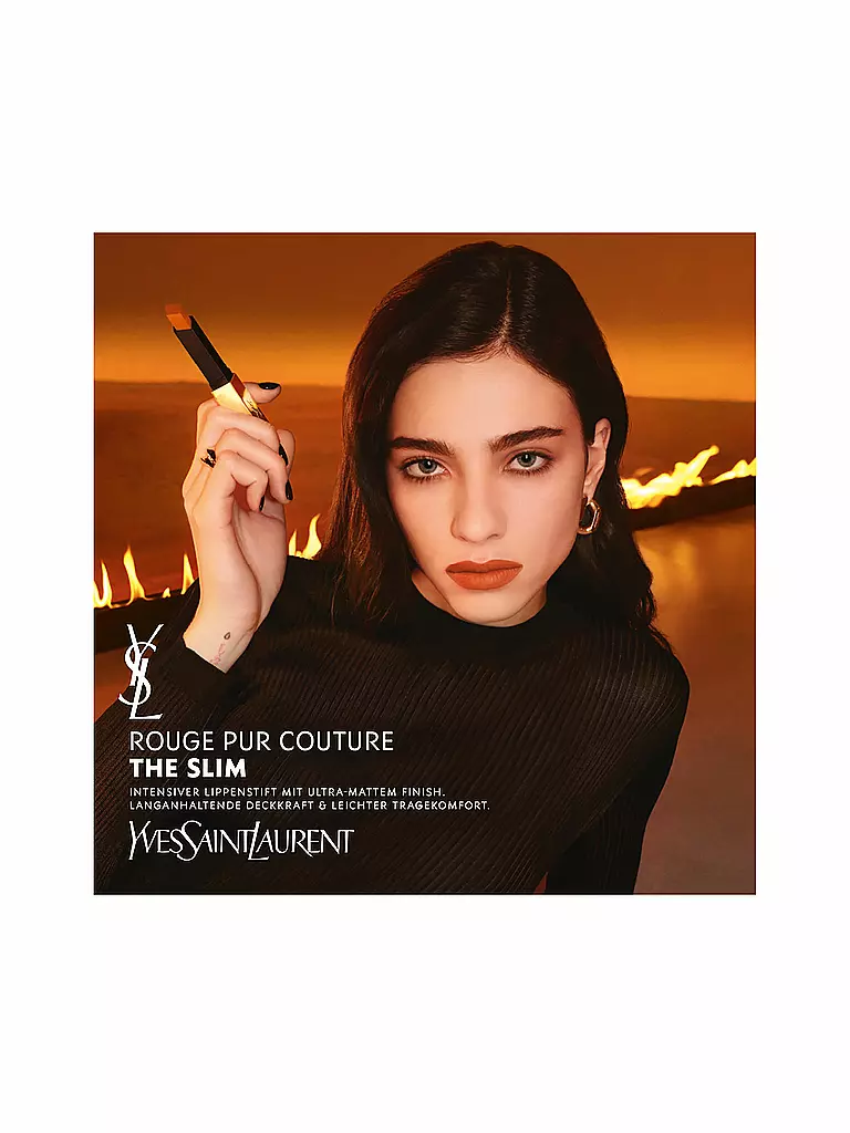 YVES SAINT LAURENT | Rouge à lèvres - Rouge Pur Couture The Slim (39) | dunkelrot
