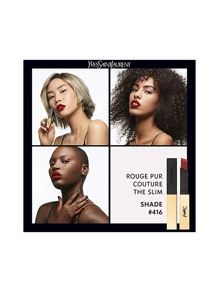 YVES SAINT LAURENT | Rouge à lèvres - Rouge Pur Couture The Slim (416) | 