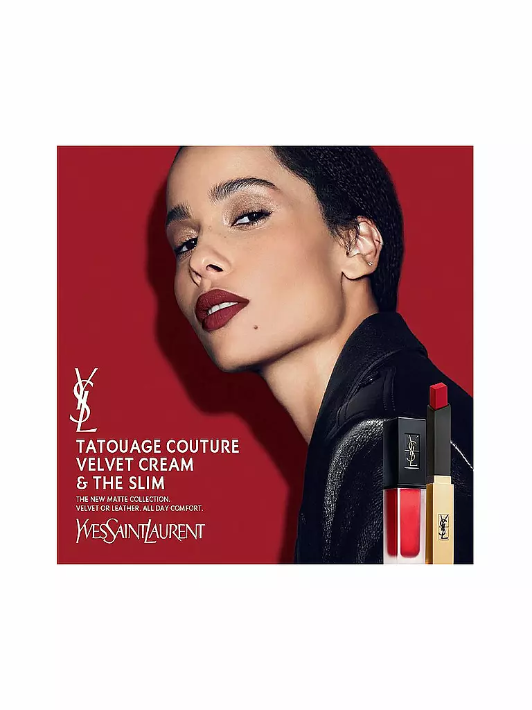 YVES SAINT LAURENT | Rouge à lèvres - Tatouage Couture Velvet Cream (212 Rouge Rebel) | 