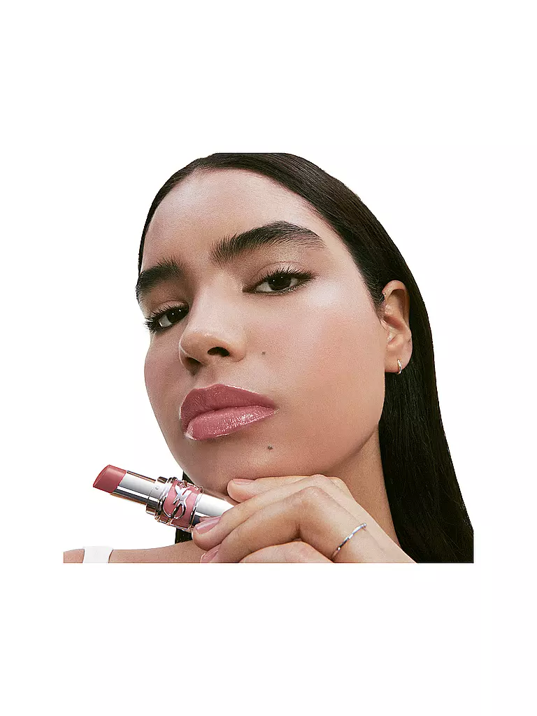 YVES SAINT LAURENT | Rouge à lèvres Loveshine (213 Pink Me) | rosa