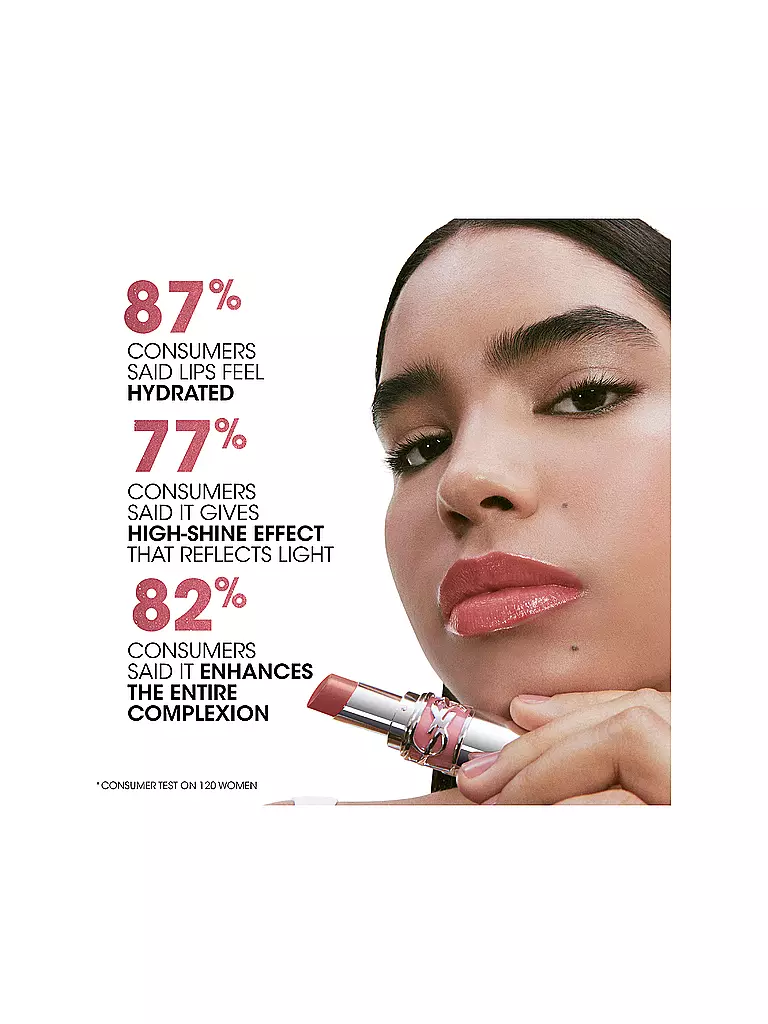 YVES SAINT LAURENT | Rouge à lèvres Loveshine (214 Wet Guava) | koralle