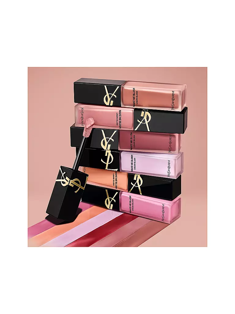YVES SAINT LAURENT | Rouge - Make Me Blush Liquid (74 Hibiscus Heat) | 
