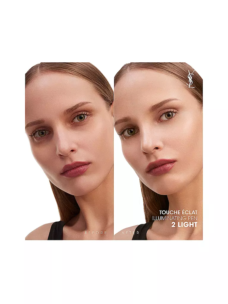 YVES SAINT LAURENT | Touche Éclat Concealer (02 Luminous Ivory) | camel