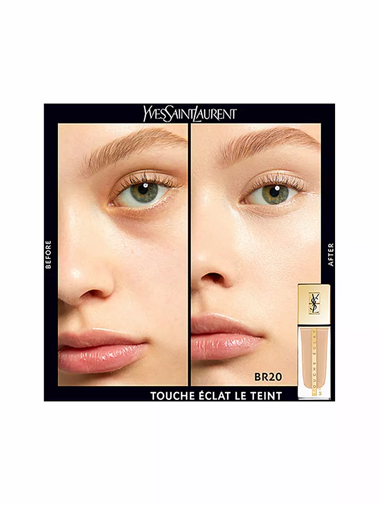 YVES SAINT LAURENT | Touche Éclat Le Teint Foundation ( BR20 Cool Ivory )  | Beige