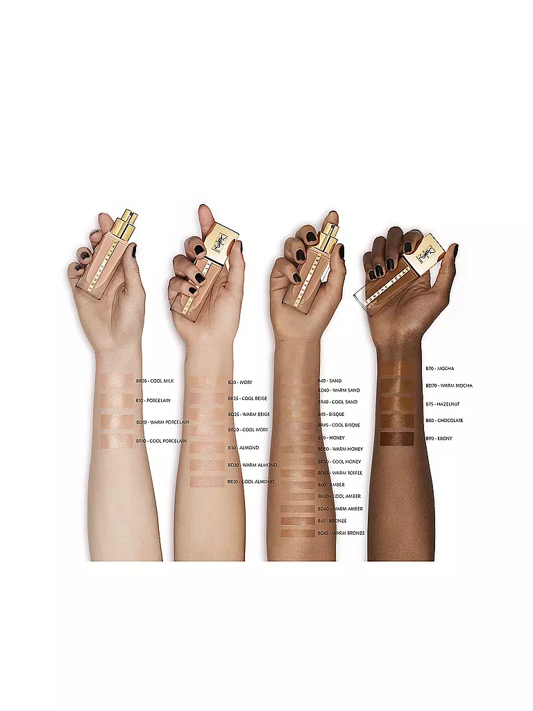 YVES SAINT LAURENT | Touche Éclat Le Teint Foundation (B70 Mocha) | 