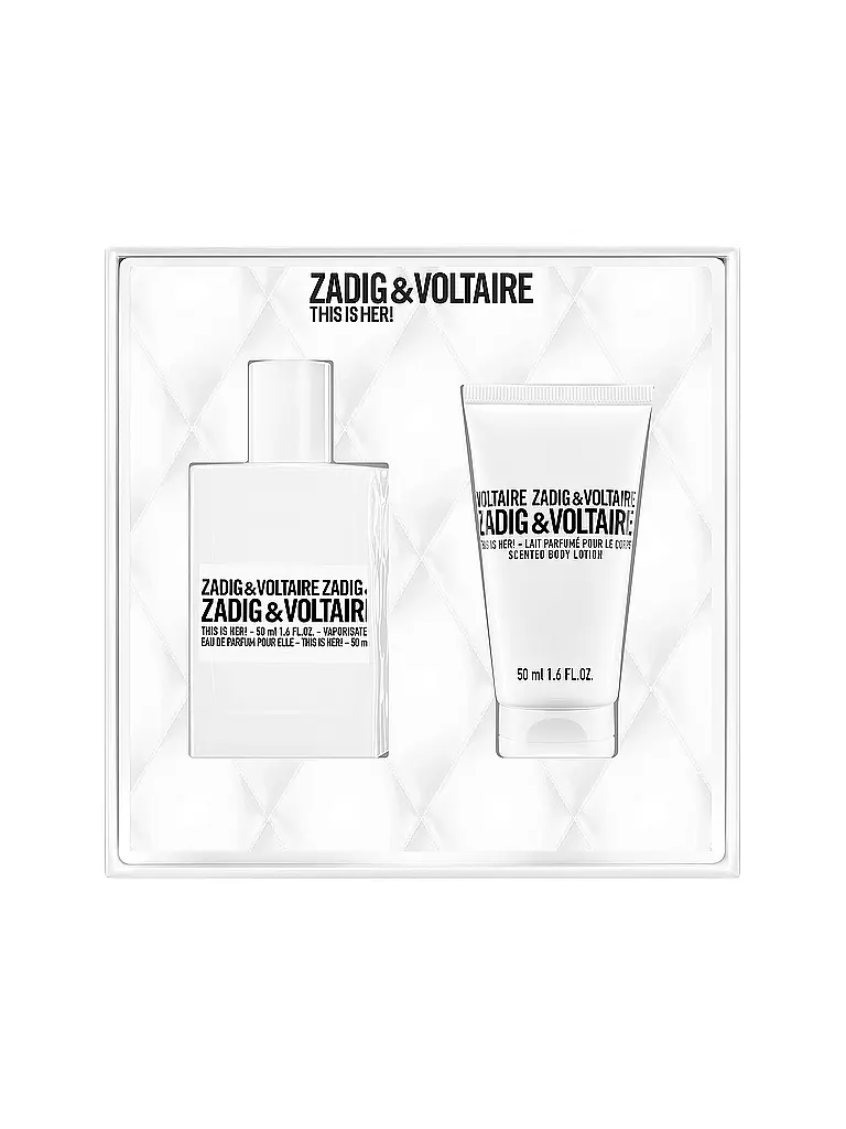 ZADIG & VOLTAIRE | Coffret cadeau - This is Her! Eau de Parfum 2x50ml | keine Farbe