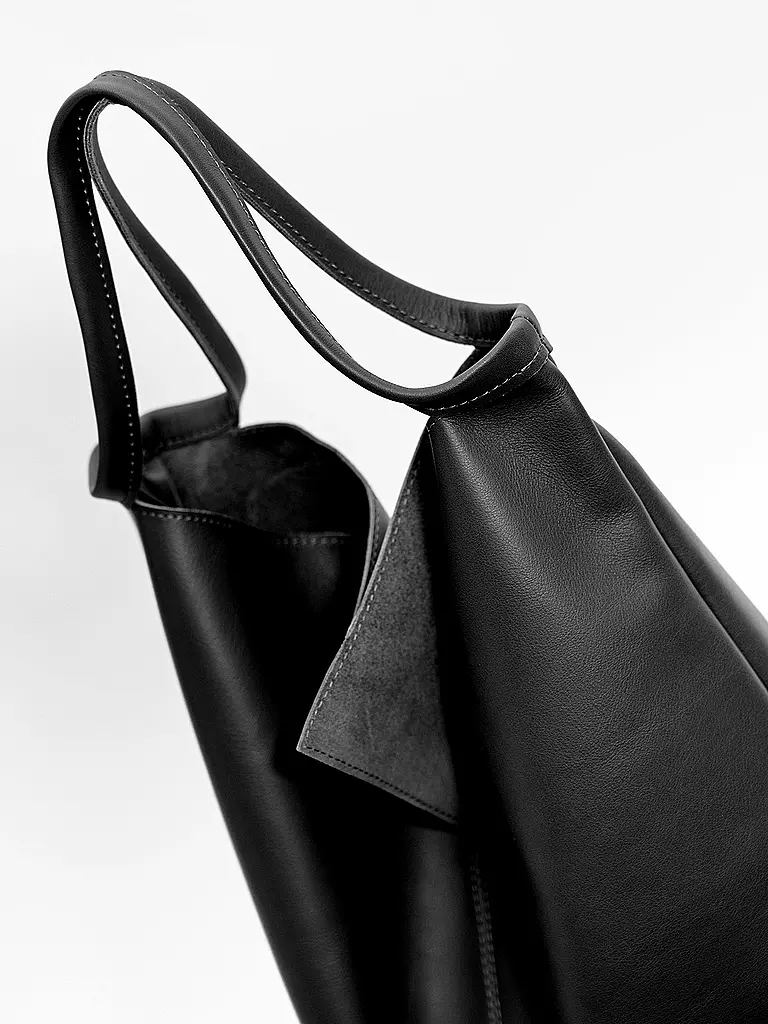 ZAMT | Ledertasche - Shopper Rin 2.0 | Noir
