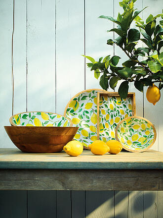 ZASSENHAUS | Bol 30cm LEMON MANGO Jaune/Vert