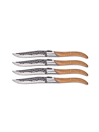 ZASSENHAUS | Set de 4 couteaux à steak BULL en bois d'olivier