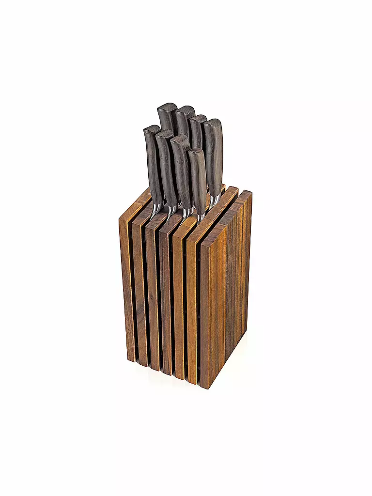 ZASSENHAUS | Bloc à couteaux 13x26cm Noyer | 