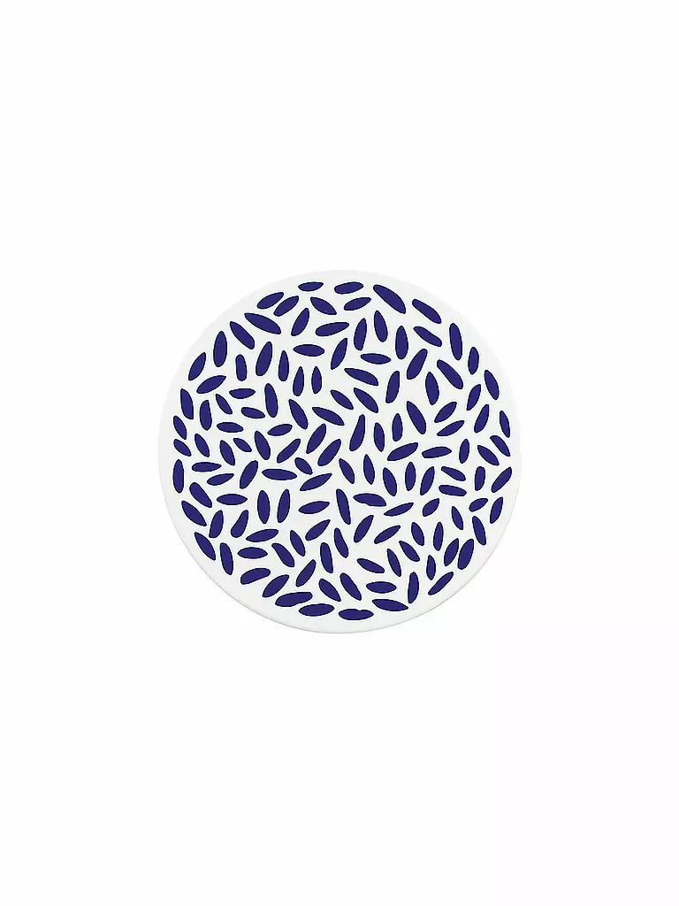 ZASSENHAUS | Dessous de verre NORDIC 20cm Drops / Bleu-Blanc | Bleu