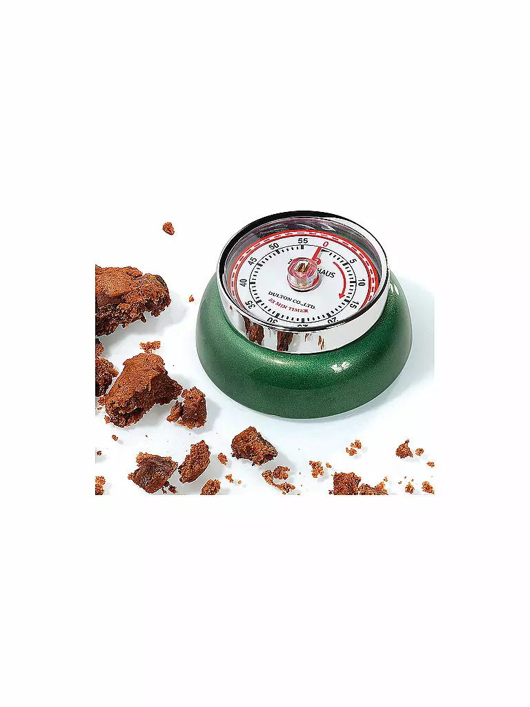 ZASSENHAUS | Minuteur de cuisine SPEED 7cm Vert Racing | 