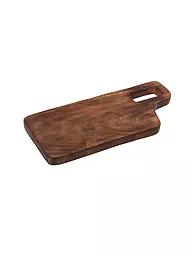 ZASSENHAUS | Planche à découper/de service avec poignée 46×20 cm en acacia | Marron