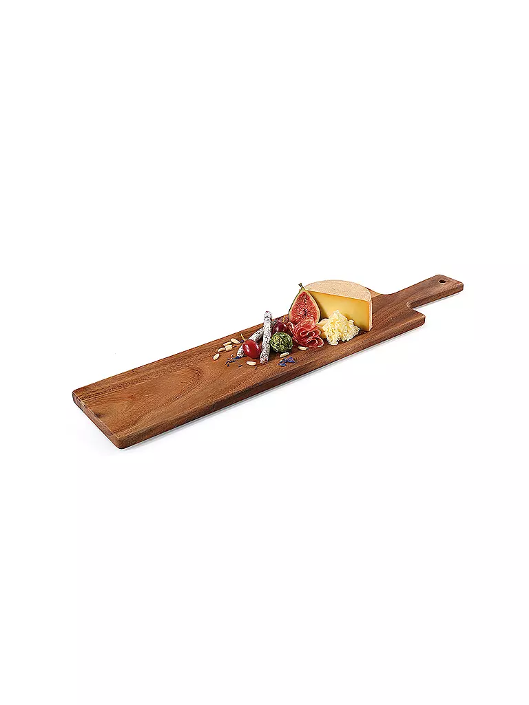 ZASSENHAUS | Planche de service/à baguette 60×13 cm en acacia | Marron