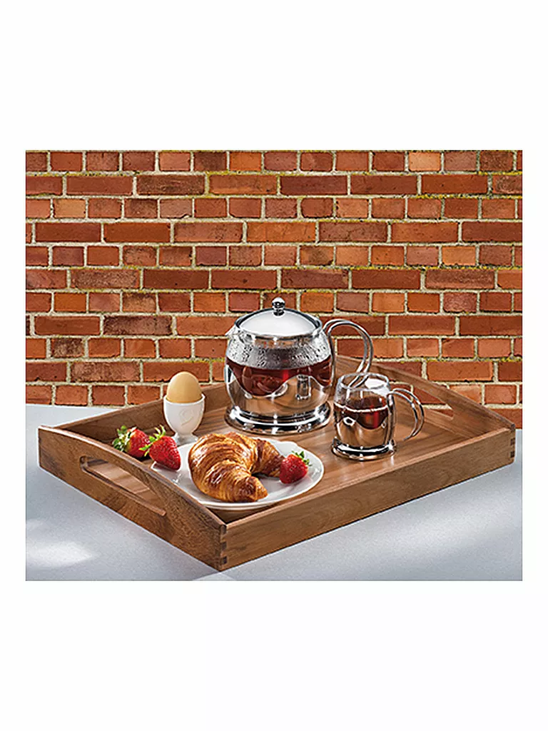 ZASSENHAUS | Plateau 44x36cm Acacia | braun