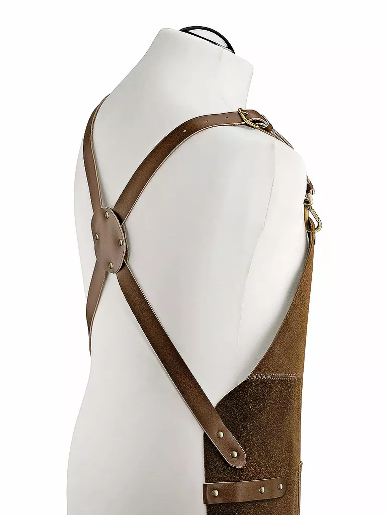 ZASSENHAUS | Tablier en cuir TEXAS | braun