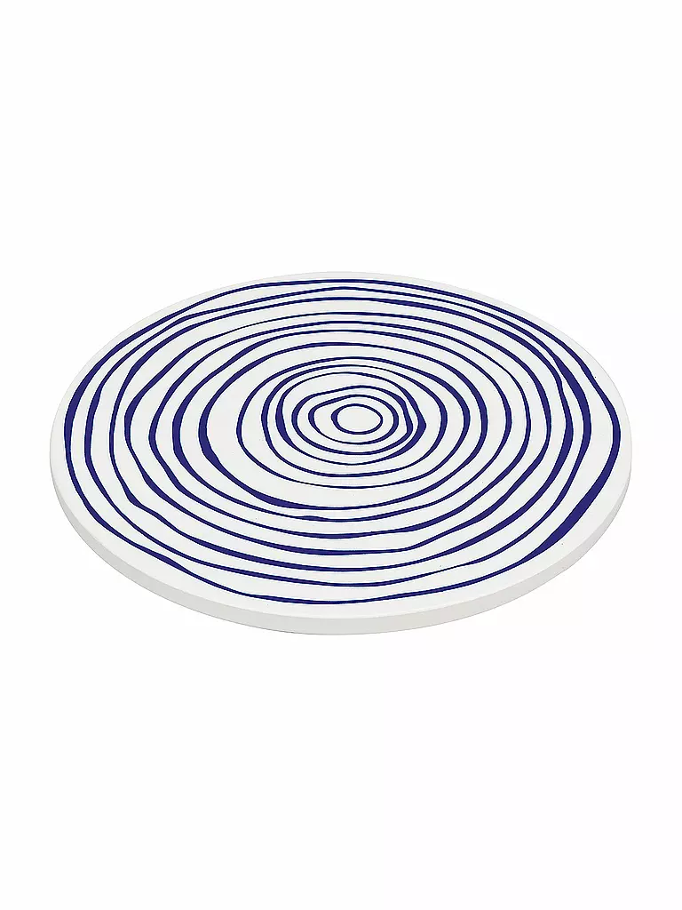 ZASSENHAUS | Untersetzer NORDIC 20cm Circles / Bleu-Blanc | blau