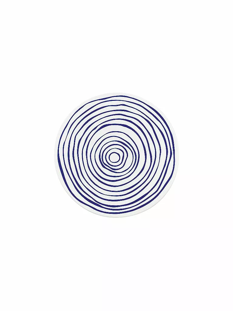 ZASSENHAUS | Untersetzer NORDIC 20cm Circles / Bleu-Blanc | blau