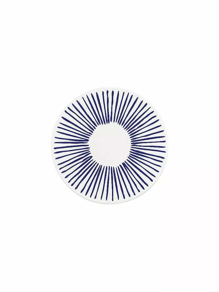 ZASSENHAUS | Untersetzer NORDIC 20cm Lines / Bleu-Blanc | blau