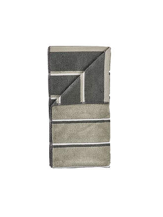 ZONE DENMARK | Serviette SAUNA 50x100cm Eucalyptus/Olive Green /Soft Grey