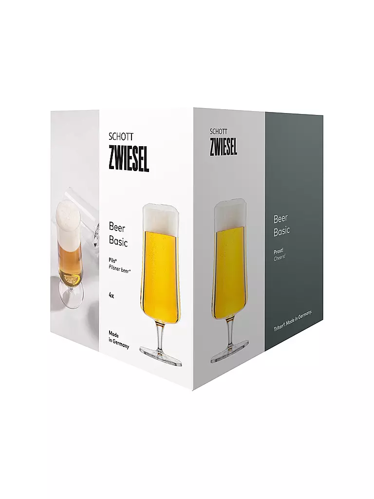 ZWIESEL GLAS | Birglas Lot de 4 PILS 0,3l | 
