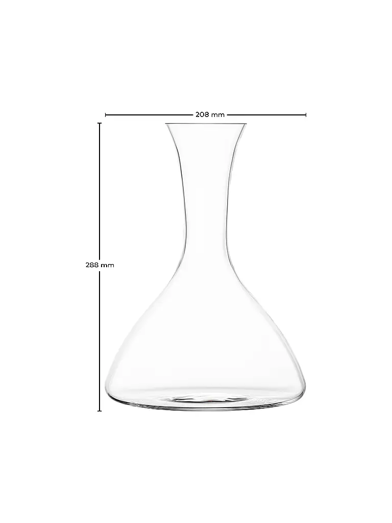 ZWIESEL GLAS | Carafe 0,75l VIVID SENSES | Transparent