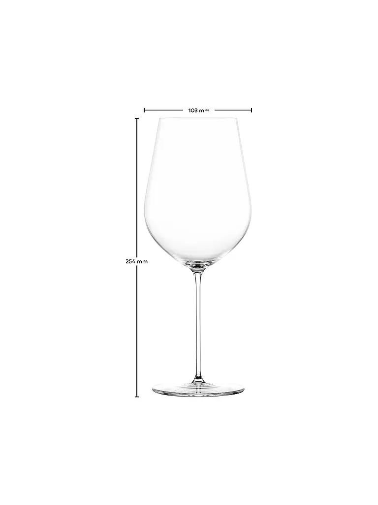 ZWIESEL GLAS | Set de 2 verres à vin rouge VUELO | Transparent