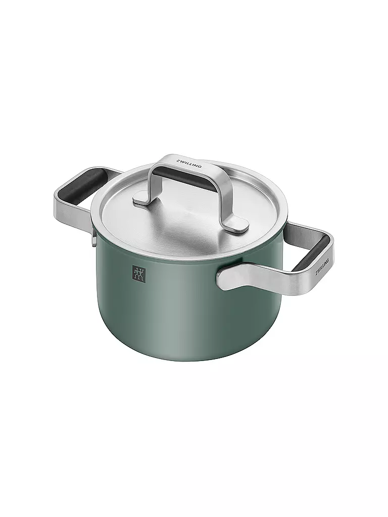 ZWILLING | Batterie de cuisine - Set 5 pièces PURE Inox / Vert | 