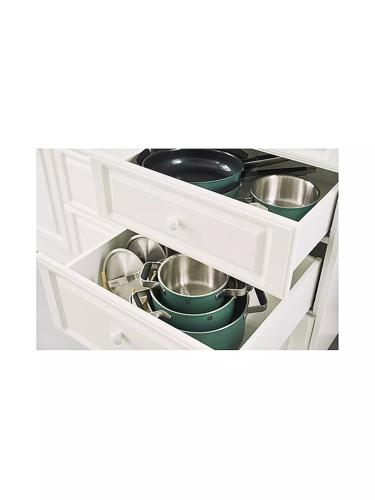 ZWILLING | Batterie de cuisine - Set 5 pièces PURE Inox / Vert | 